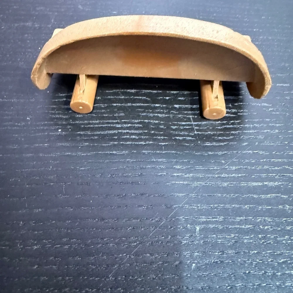 Bandai 1986/1997 Teddy Bear Story 3 pieces Wooden Bench